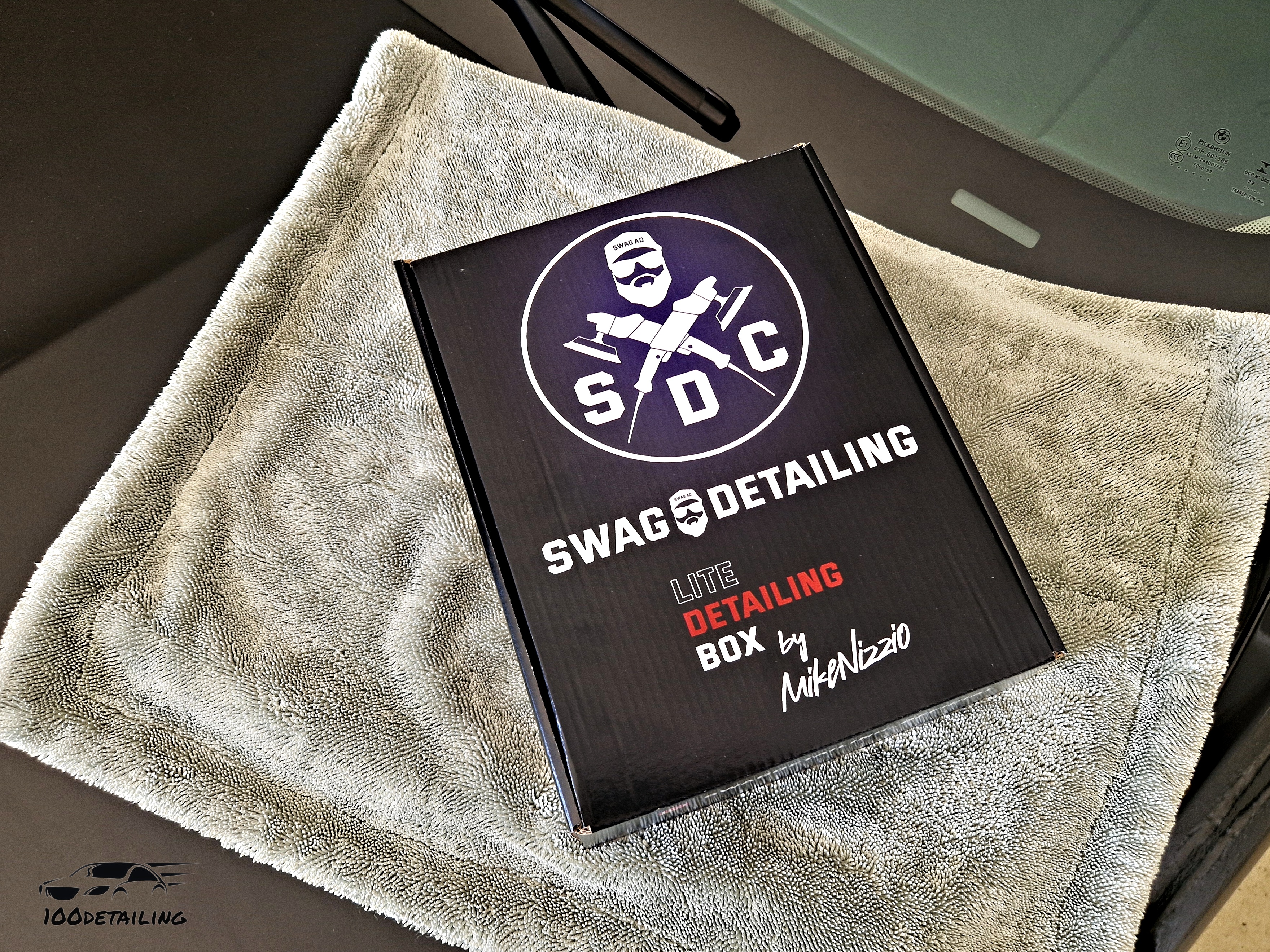 SWAG Lite Detailing Box Wax - Sada autokosmetiky na voskování auta